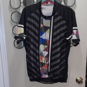 🌺COLORFUL GEOMETRIC BIKER Jersey